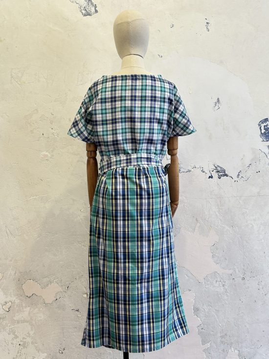 Vestido square turquesa