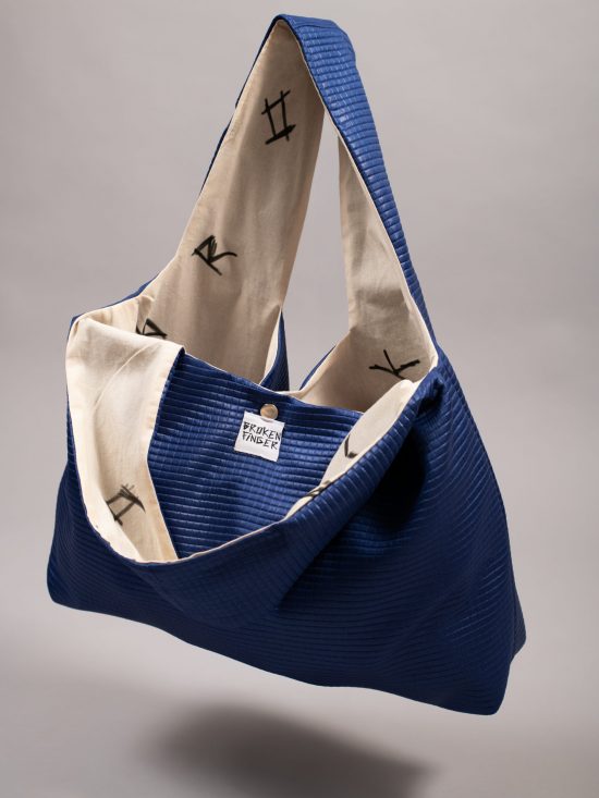 Bolso furo cuadrícula