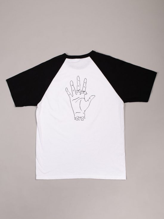 Camiseta baseball hand